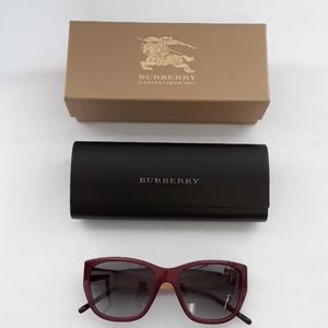 NIB Burberry B4174 3402/8G 56-17 Sunglasses